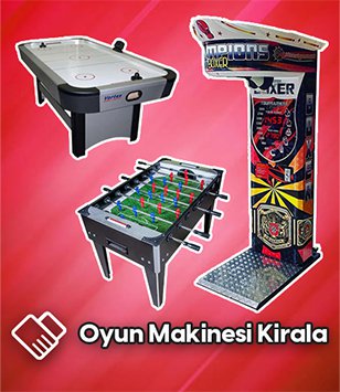 Bursa Oyun Makinesi Kiralama